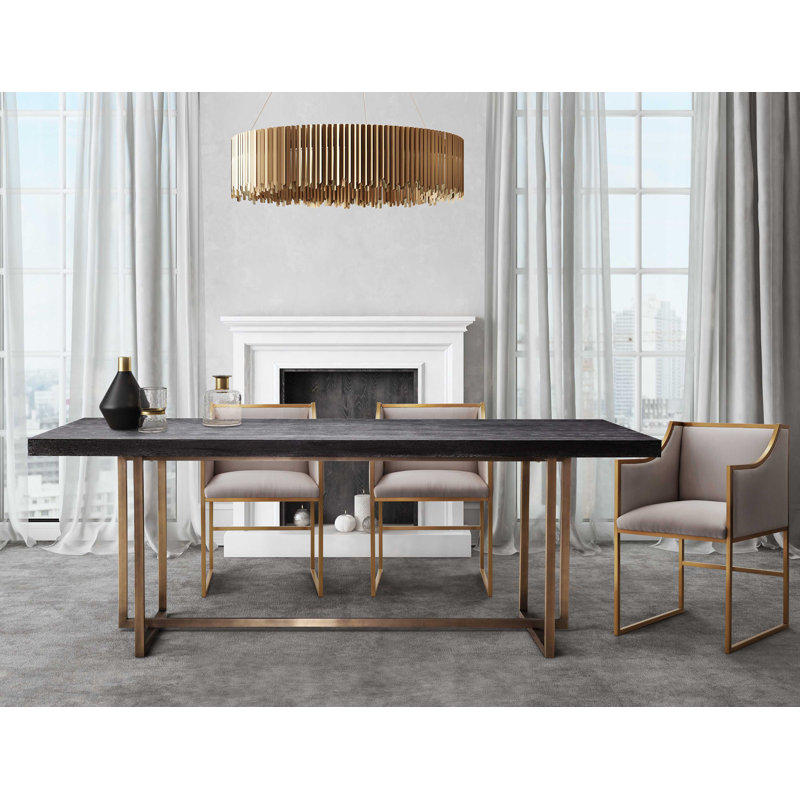 Mistana Avalon 35.4 Dining Table Reviews Wayfair